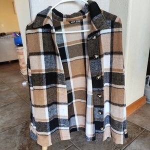 SheIn shacket super soft size Small